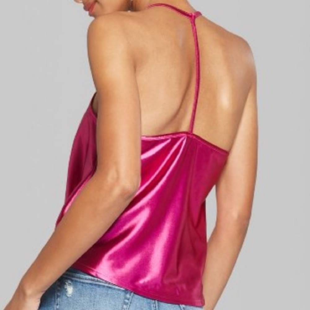 Wild Fable Pink Satin Cami
